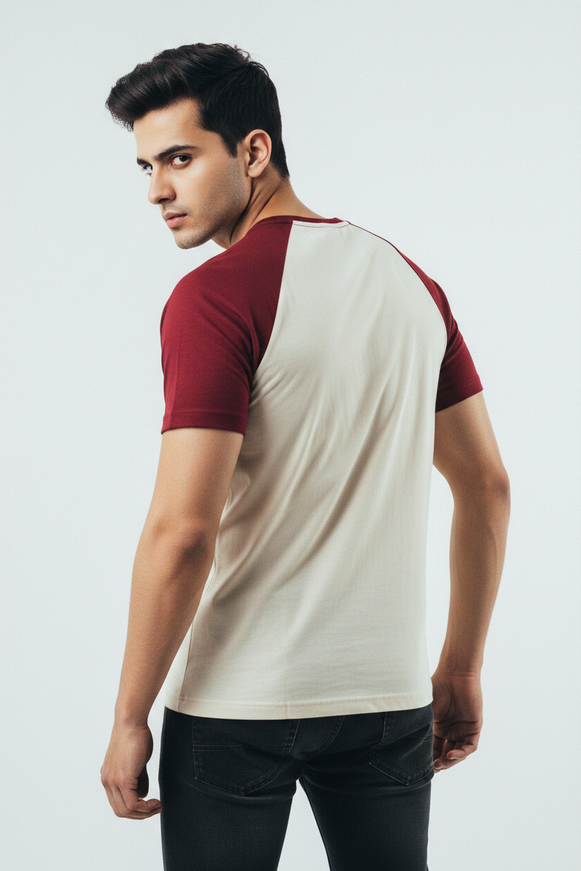 Back view over shoulder