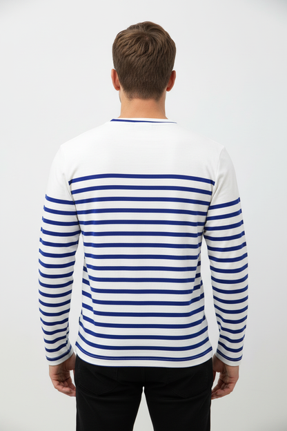 Back view white background