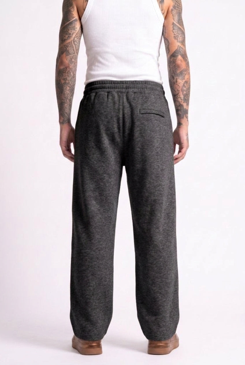 Cool Bee Joggers Antra Milange for Men - Antra Milange Joggers Casual Streetwear India - Back View