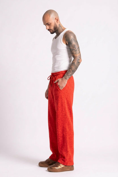 Cool Bee Joggers Orange for Men - Joggers Casual Streetwear India - Lifestyle View