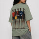 Matchday Abstract Tee Green