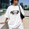 Realistic Graphic Tee White