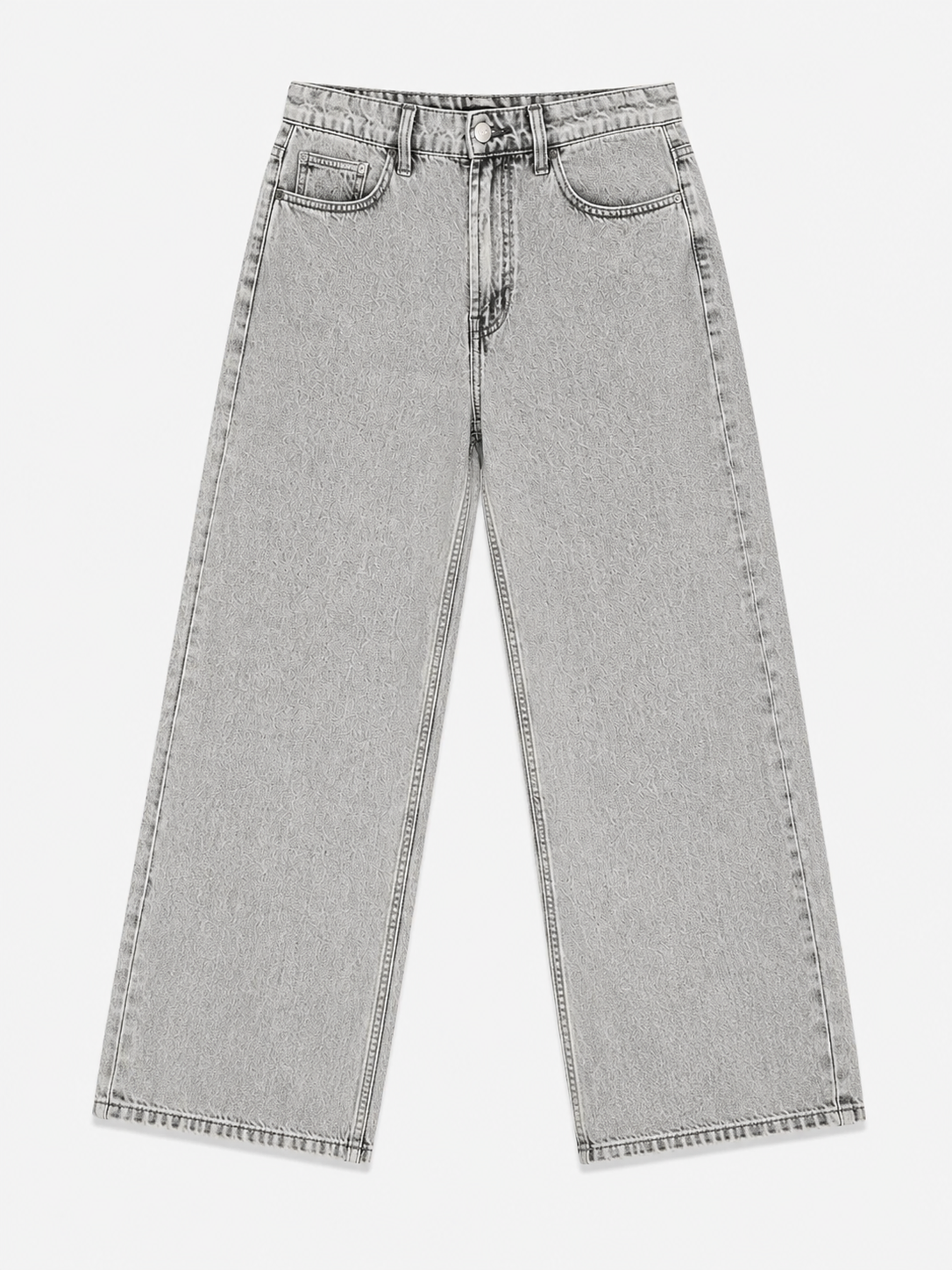 Nova Textured Wide-Leg Jeans – Coolbee Store, photo 5 of 6