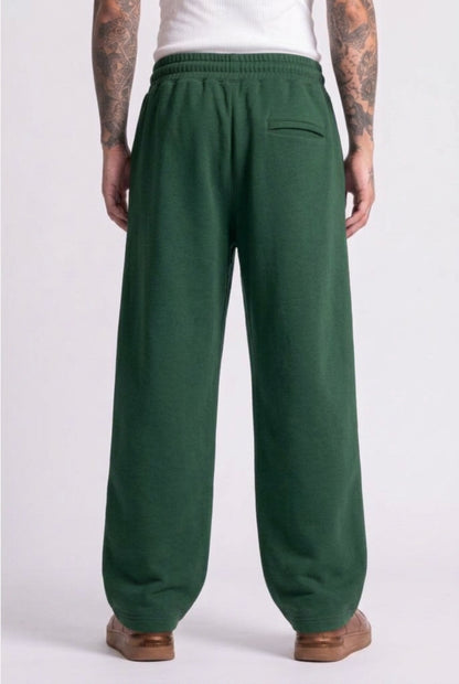 Cool Bee Joggers Forest Green for Men - Forest Green Joggers Casual Streetwear India - Back View