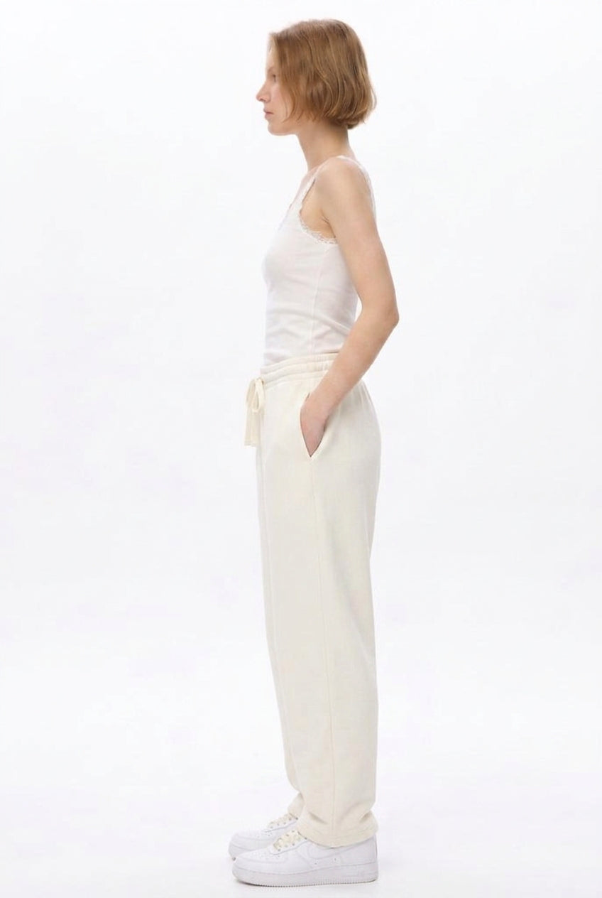 Cool Bee Joggers Off White for Women - Joggers Casual Streetwear India - Detail View