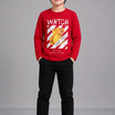 Kids Boys T-Shirt - Red (KBAW25TR1)