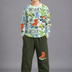 Kids Boys Clothing Set - Lime Green (KBAW25ST2)