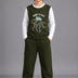 Kids Boys Clothing Set - Olive (KBAW25ST12)
