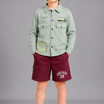 Kids Boys Shirt - Green (KBAW25S009)