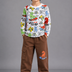 Kids Boys Clothing Set - White (KBAW25ST1)