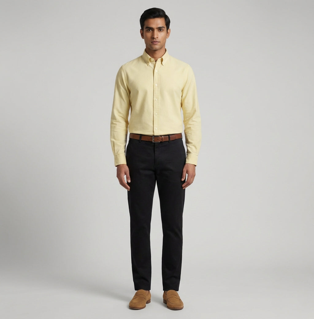 Essential Super Premium Oxford Shirt Yellow