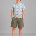 Kids Boys T-Shirt - Light Blue (CSKT237)