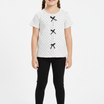 Kids Girls Top - White (KGSSA50)