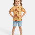 Kids Girls T-Shirt - Yellow (CSKT236)