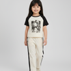 Kids Girls Clothing Set - Offwhite (KGSSA88)