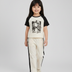 Kids Girls Clothing Set - Offwhite (KGSSA88)
