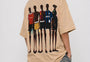 Matchday Abstract Tee Beige