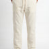 Linen Travel Pants Off White