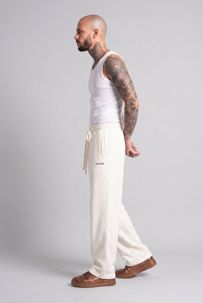 Cool Bee Joggers Off White for Men - Joggers Casual Streetwear India - Lifestyle View