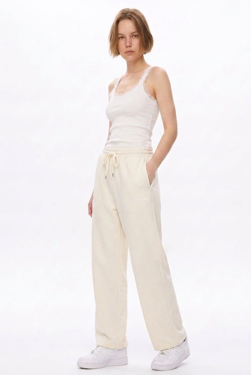 Cool Bee Joggers Off White for Women - Joggers Casual Streetwear India - Lifestyle View