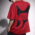 Perspective Graphic Tee Red