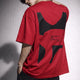 Perspective Graphic Tee Red