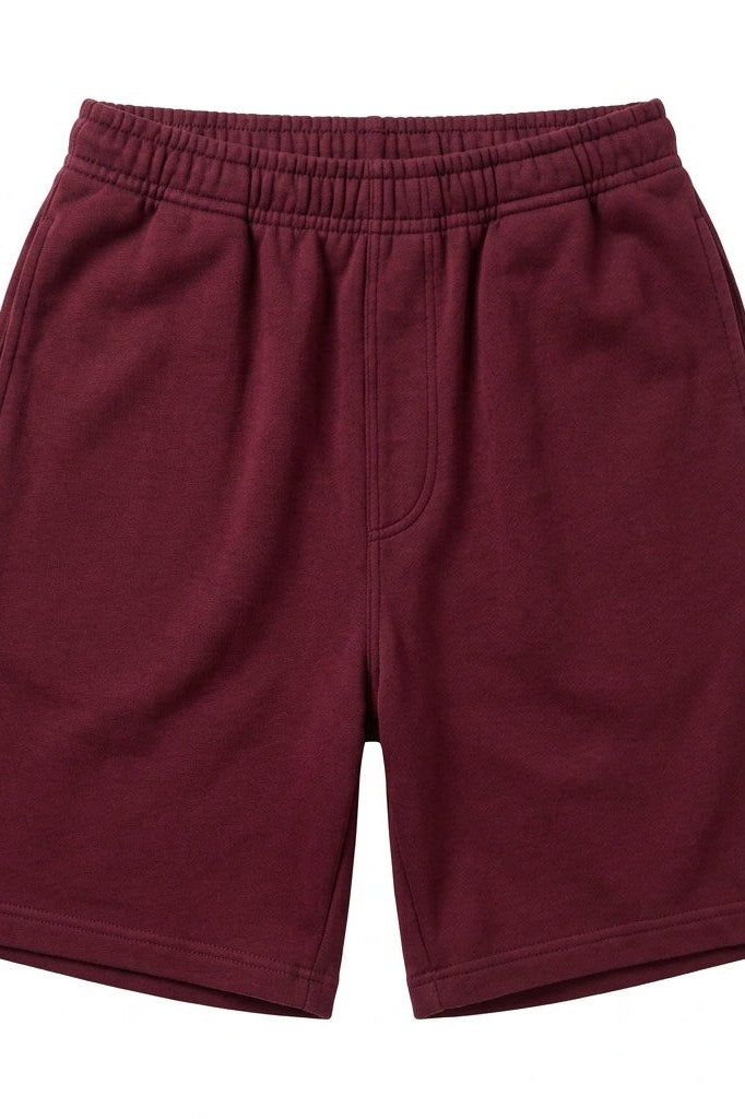 Cool Bee Regular Fit Shorts Maroon for Women - Maroon Regular Fit Casual Shorts India - Lifestyle View