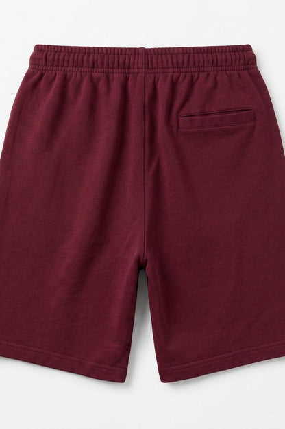 Cool Bee Regular Fit Shorts Maroon for Women - Maroon Regular Fit Casual Shorts India - Lifestyle View