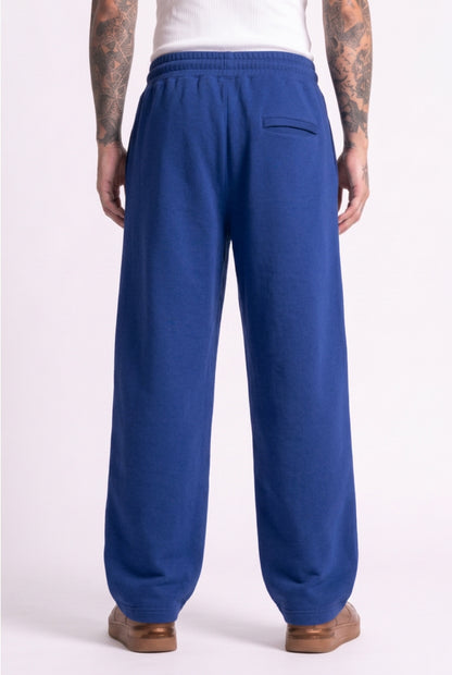 Cool Bee Joggers Royal Blue for Men - Royal Blue Joggers Casual Streetwear India - Lifestyle View