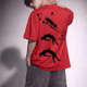 Orbital Drift Tee Red