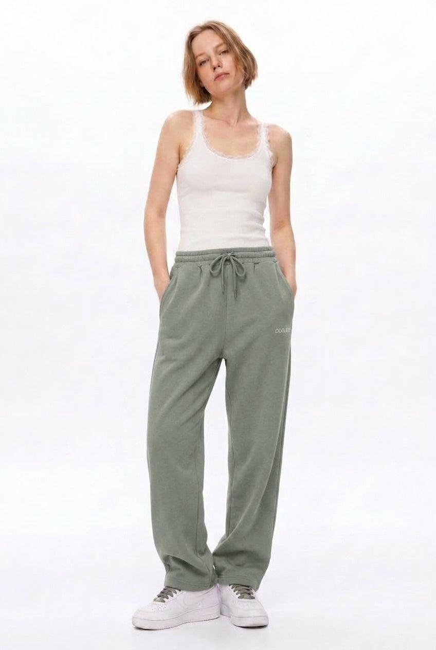 Cool Bee Joggers Green for Women - Joggers Casual Streetwear India - Lifestyle View