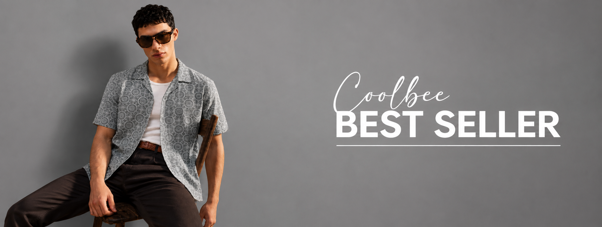 New arrivals for men banner – Coolbee Store