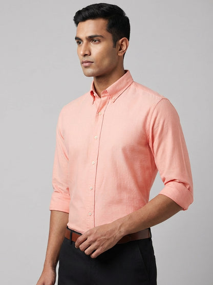 Essential Super Premium Oxford Shirt Peach