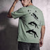 Orbital Drift Tee Green Men