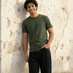 Essential Cotton Crew Neck T-Shirt Green
