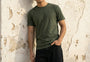 Essential Cotton Crew Neck T-Shirt Green