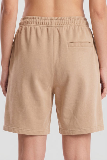 Cool Bee Regular Fit Shorts Beige for Women - Beige Regular Fit Casual Shorts India - Lifestyle View
