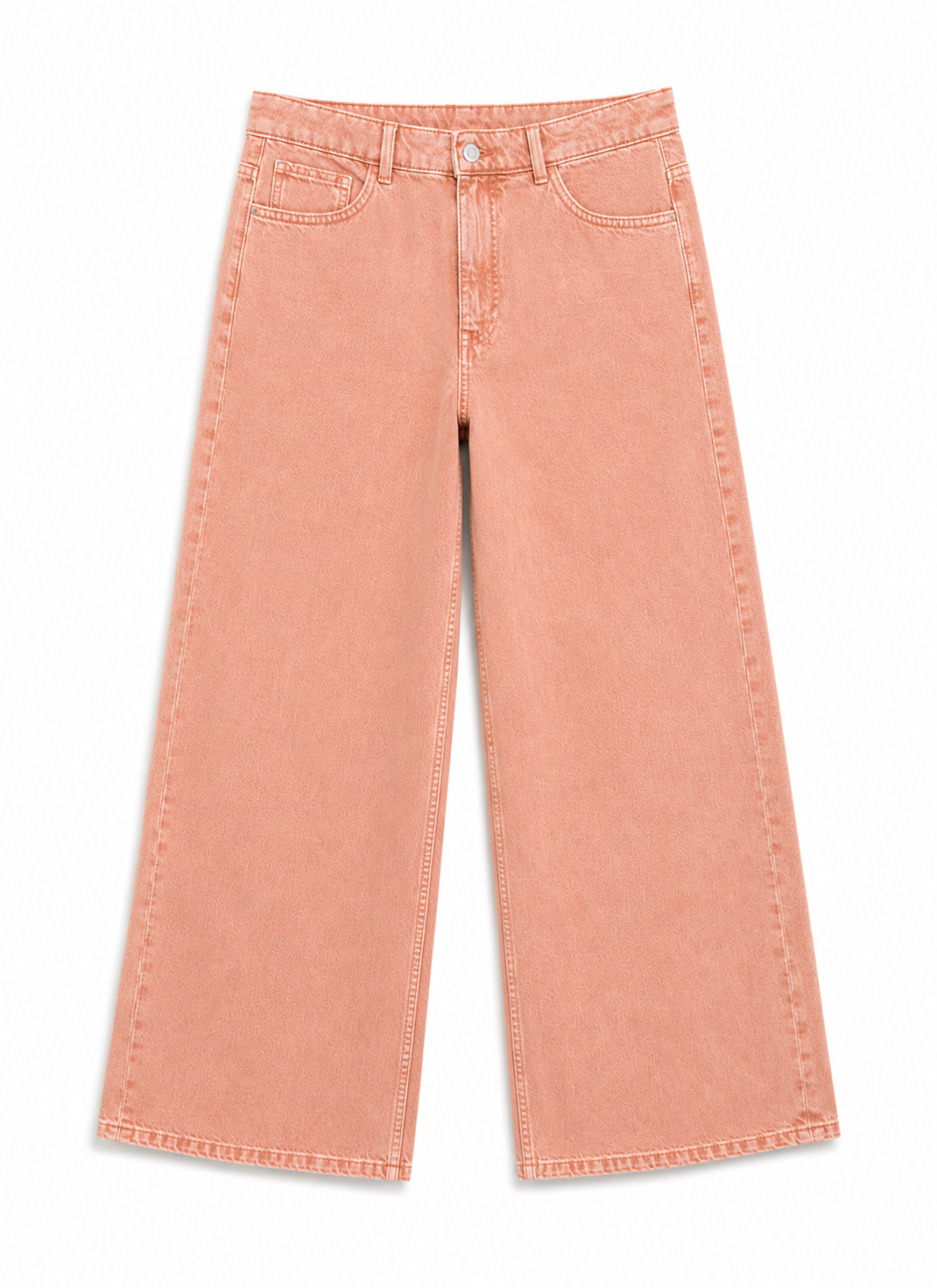 Peach Wide legs Jeans – Coolbee Store, photo 1 of 8