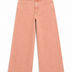 Peach Wide legs Jeans