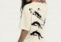 Orbital Drift Tee White