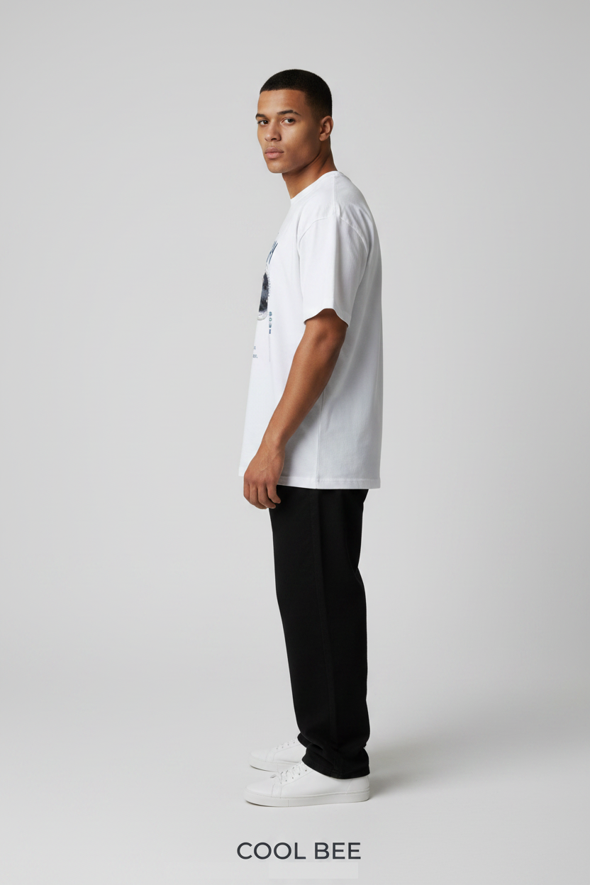 Stingray Tee White