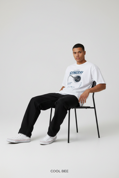 Stingray Tee White