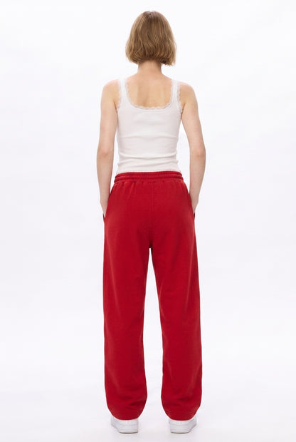 Cool Bee Joggers Red for Women - Joggers Casual Streetwear India - Lifestyle View