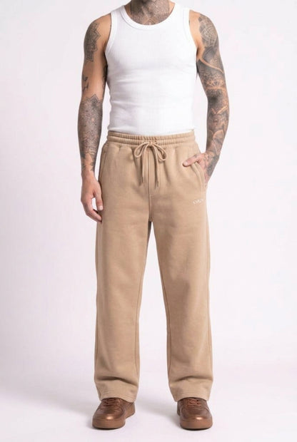 Cool Bee Joggers Beige for Men - Joggers Casual Streetwear India - Lifestyle View