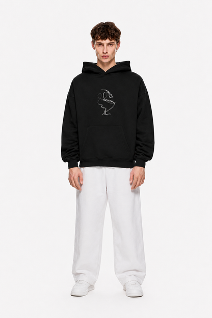 Chain Theory Hoodie Black