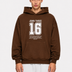 Jhon Three Hoodie Brown