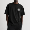 Neon Owl Graphic Tee Black