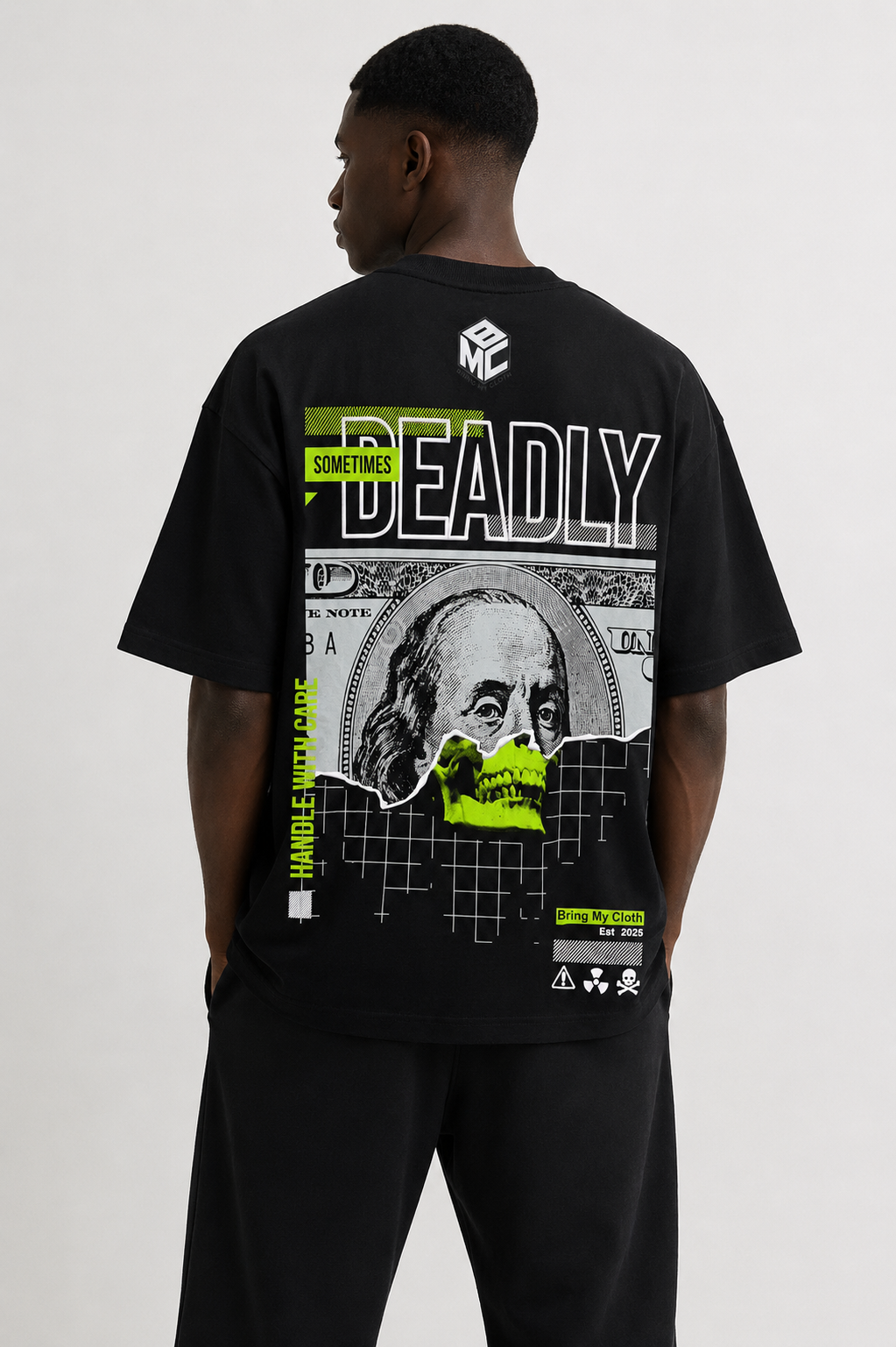 Midnight Deadly Graphic Tee Black