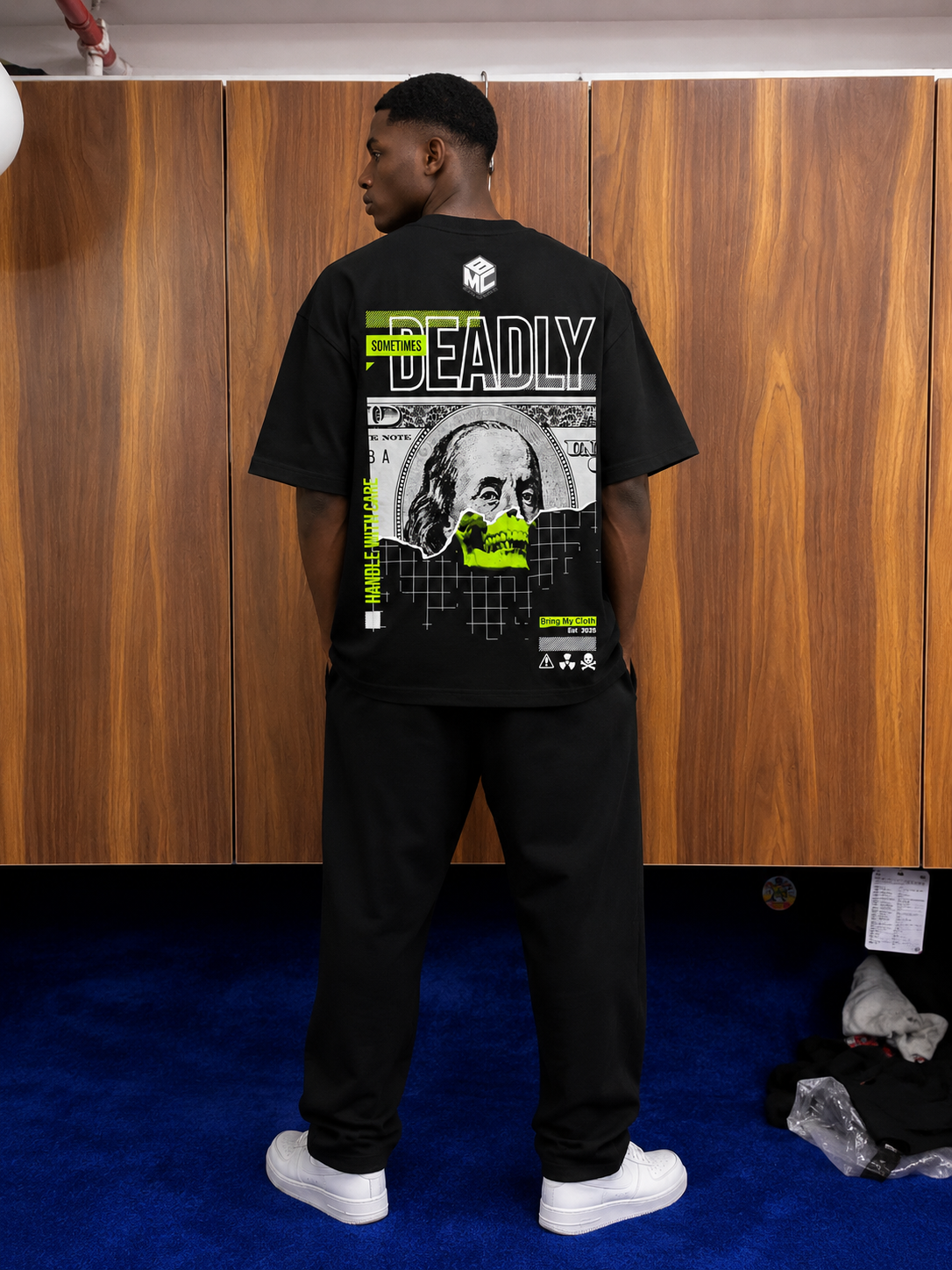Midnight Deadly Graphic Tee Black