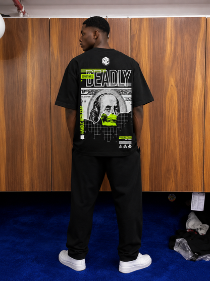 Midnight Deadly Graphic Tee Black